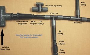 shelterbelt manifold